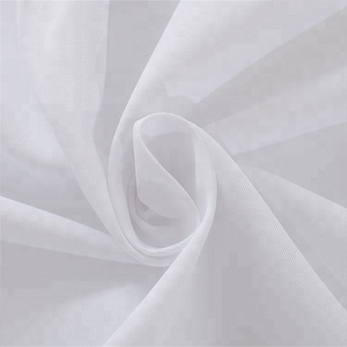 White polyester pongee